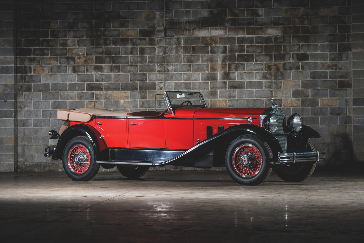 1930 Packard 734 Speedster Eight Phaeton offered at RM Sotheby’s The Guyton Collection live auction 2019